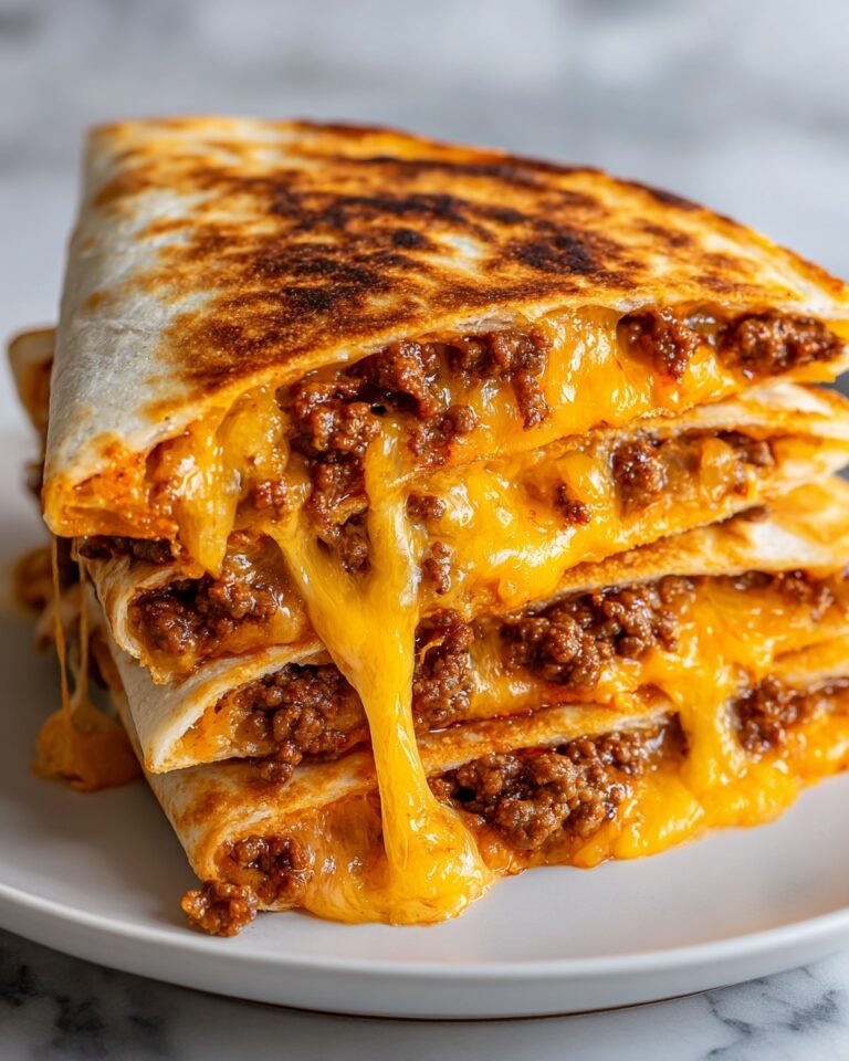 Cheeseburger Quesadilla Recipe