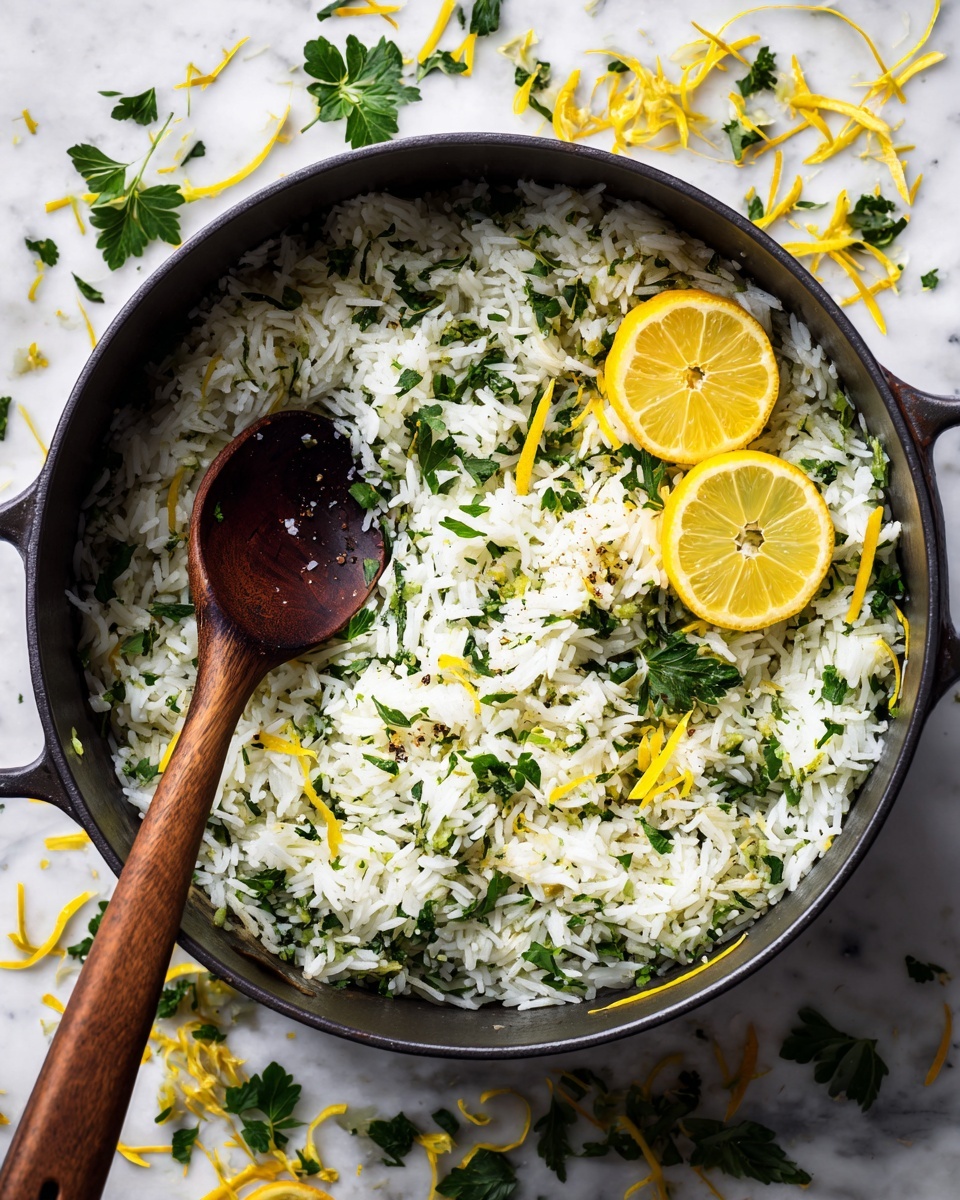 Greek Lemon Rice Recipe - Recipe Image