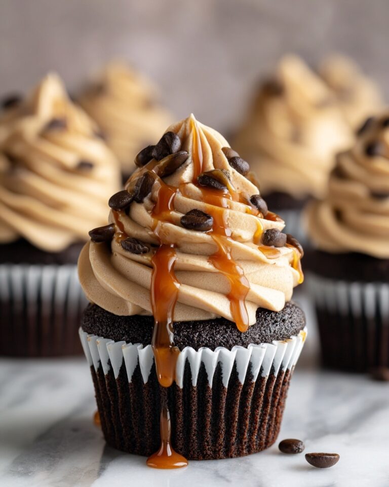 Chocolate Espresso Cupcakes with Salted Caramel Buttercream Recipe