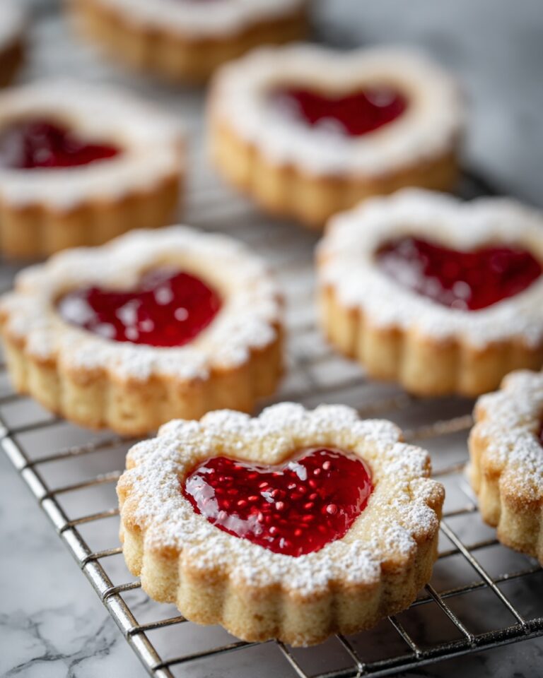 Raspberry Linzer Cookies Recipe
