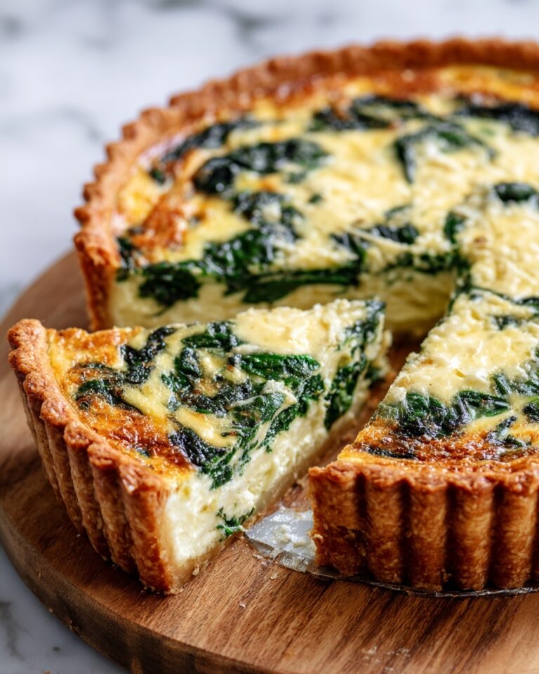 Elegant Ricotta and Spinach Quiche Recipe