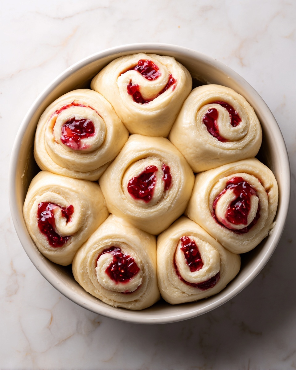 Strawberry Cinnamon Rolls Recipe - Recipe Image