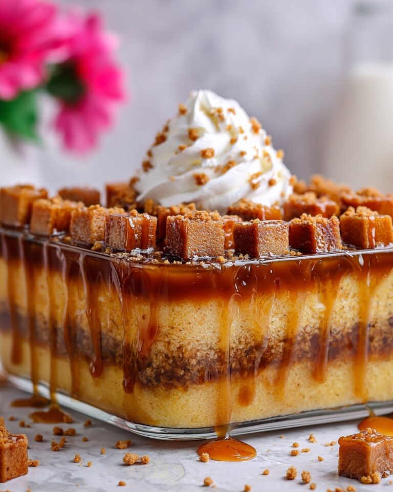 Pumpkin Bread Pudding with Caramel Sauce Recipe
