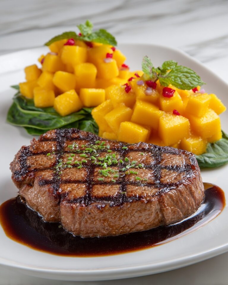 Grilled Tuna Steaks with Mango Chutney Recipe