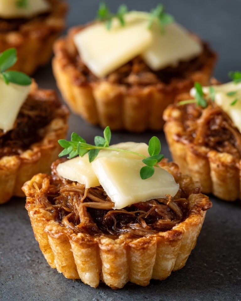 Mini Roasted Beef and Gruyère Savory Tarts Recipe