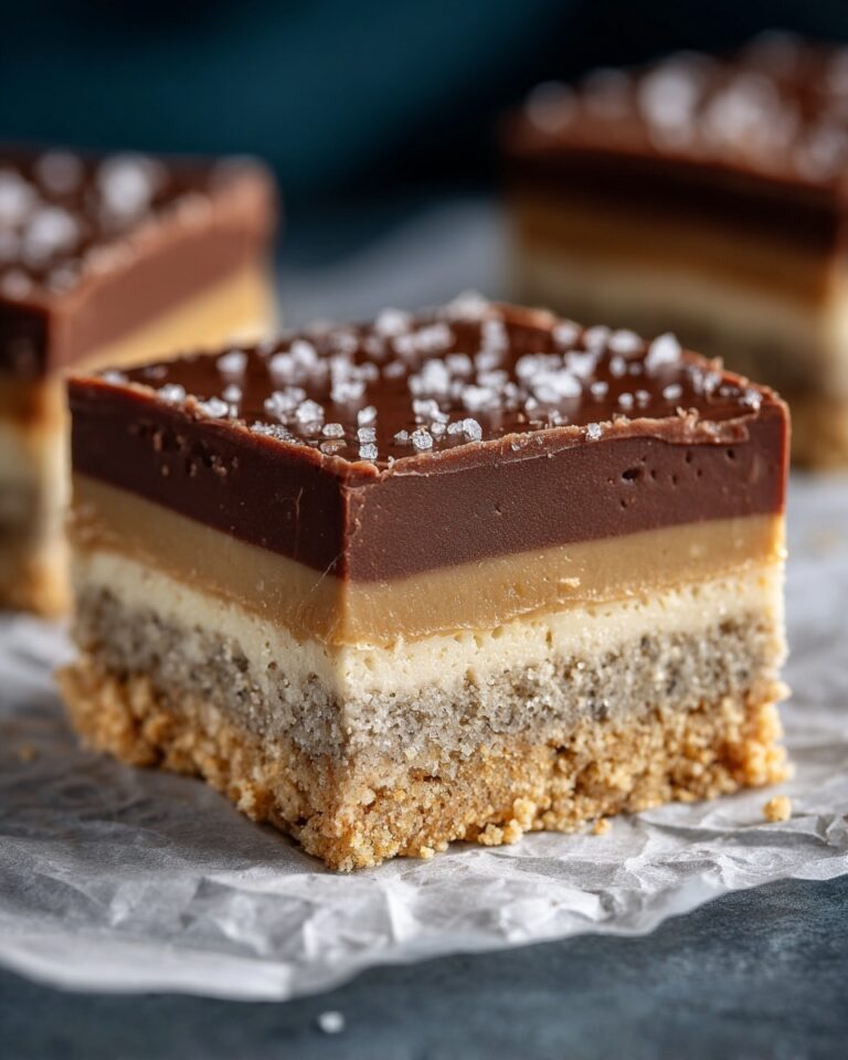 Nutella Stuffed Salted Caramel Blondies Recipe