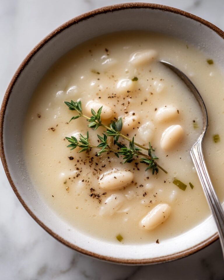 Creamy Vegan White Bean Soup Recipe