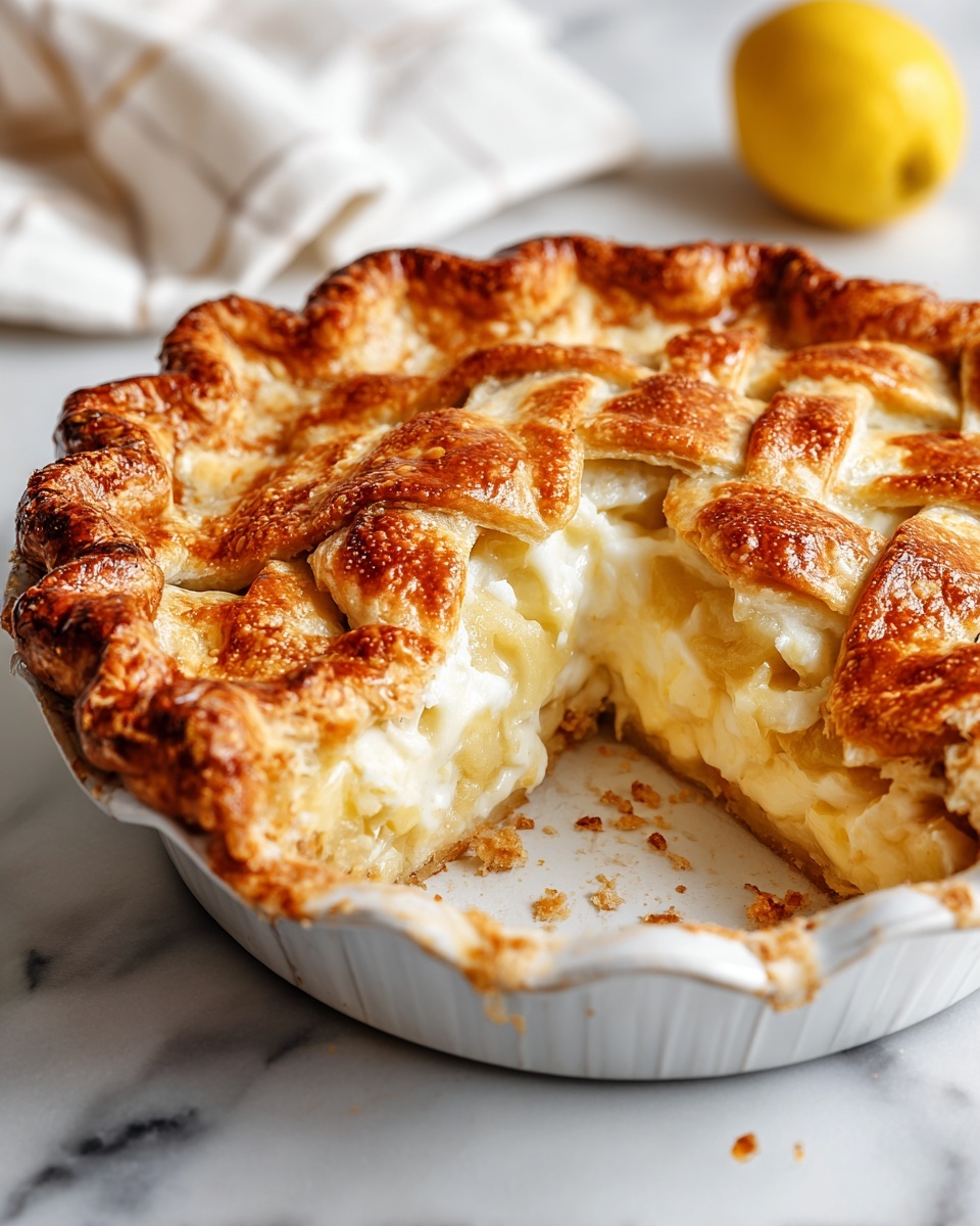 Ricotta Pie Recipe - Recipe Image