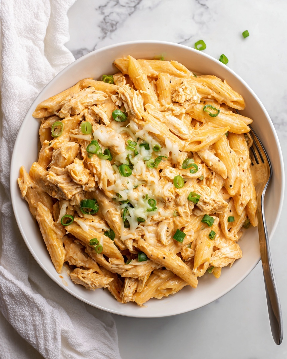 Buffalo Chicken Pasta – One Pot! Recipe - Recipe Image