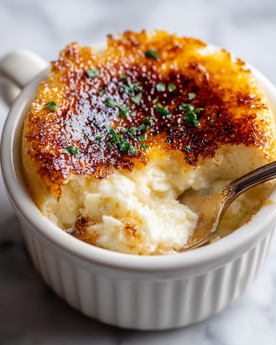 French Cheese Soufflé Recipe - Recipe Image