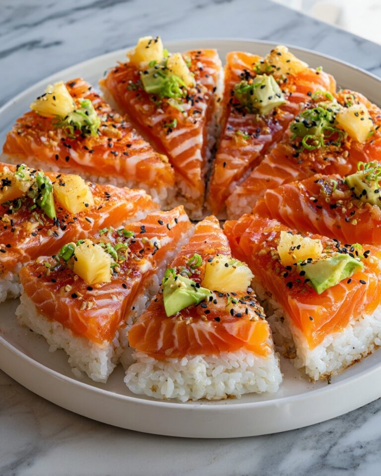 Baked Salmon Sushi Bake Recipe