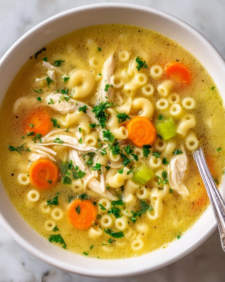 Cozy Chicken Pastina Soup for Cold Days Recipe