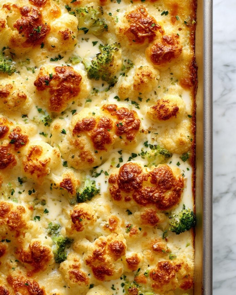 Cauliflower and Broccoli Gratin Recipe