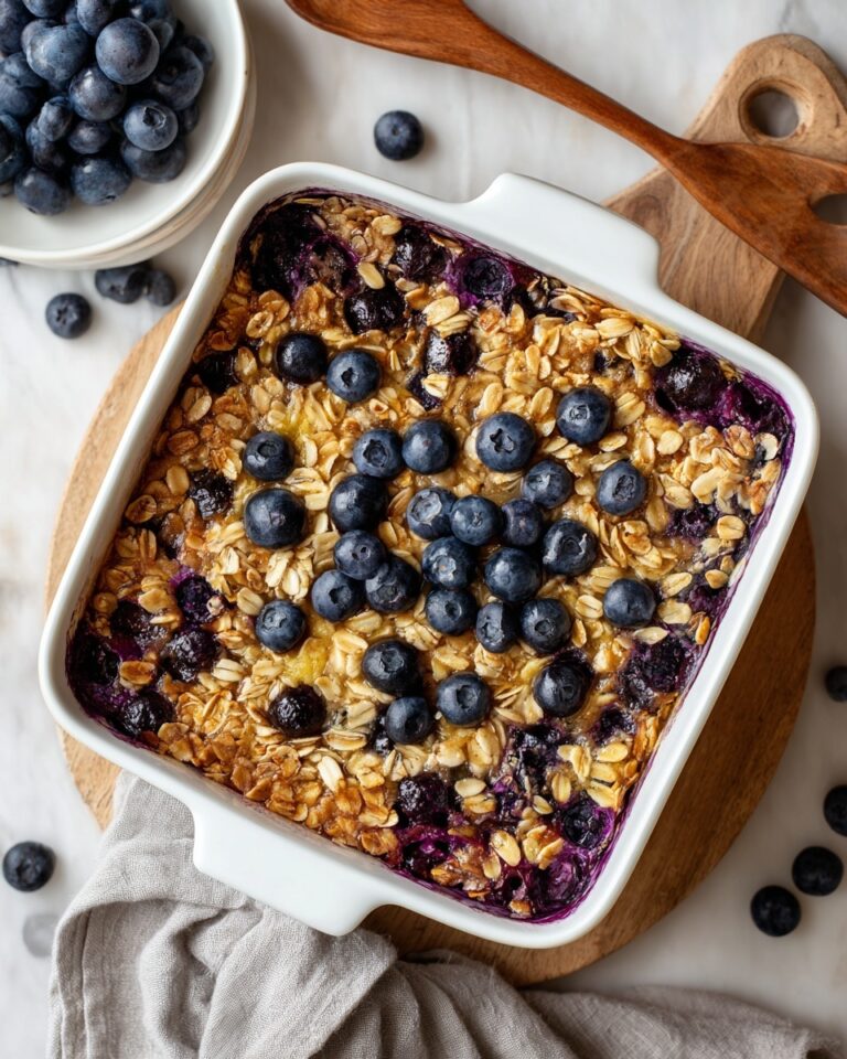 Blueberry Baked Oatmeal Recipe