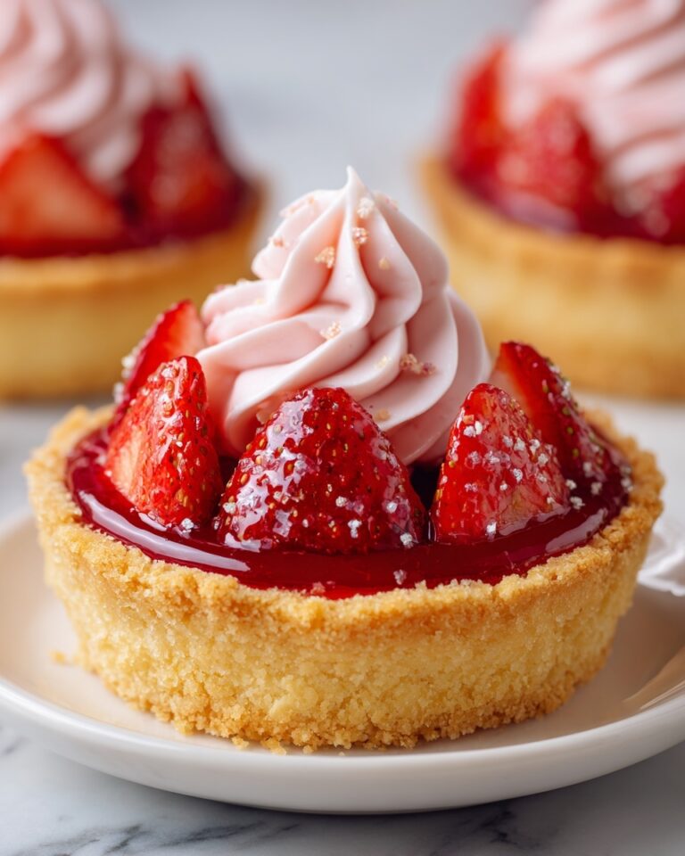 Mini Strawberry Pies with Sugar Cookie Crust Recipe