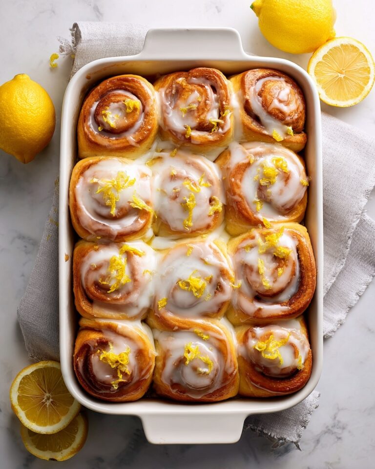 Lemon Sweet Rolls with Lemon Glaze Recipe