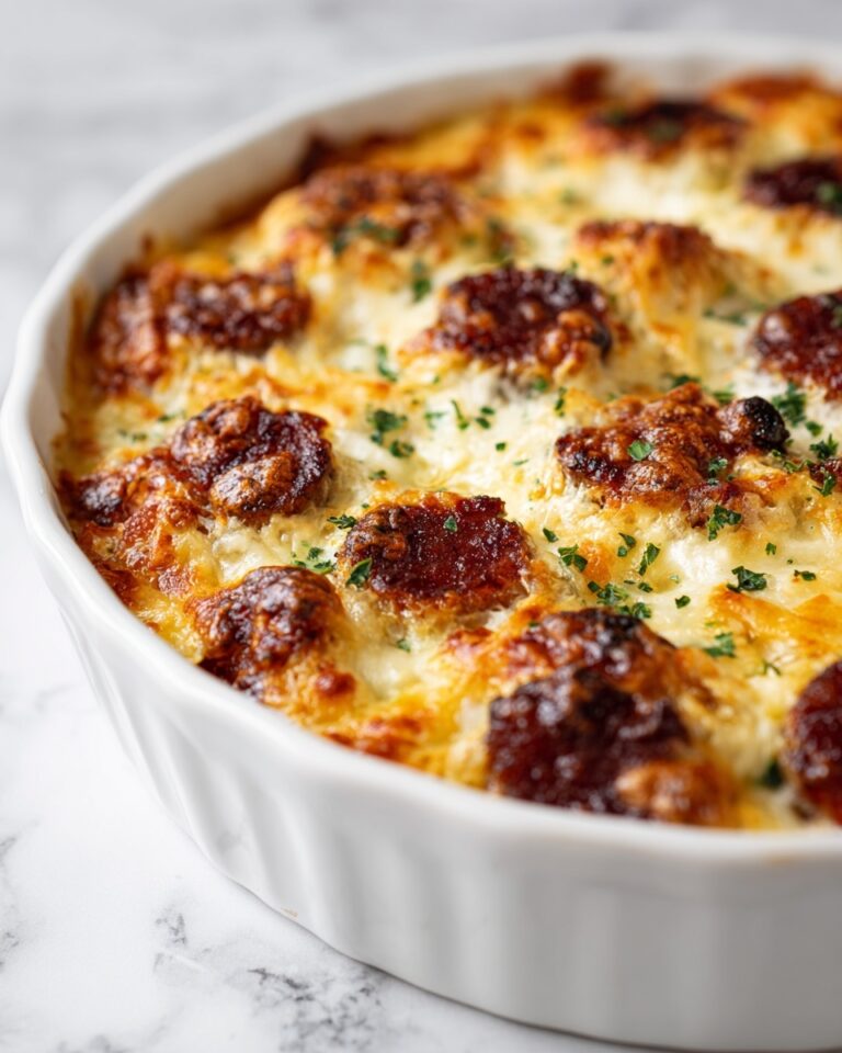 Cheesy Tater Tot Meatloaf Casserole Recipe