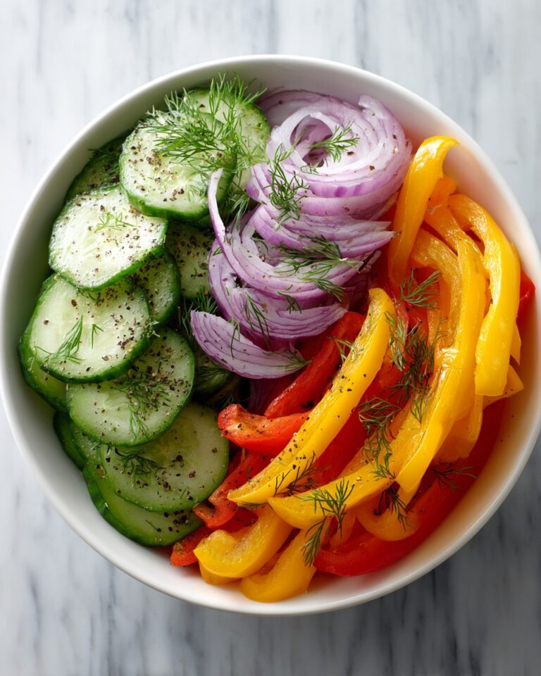 Cucumber Sweet Pepper Salad Recipe