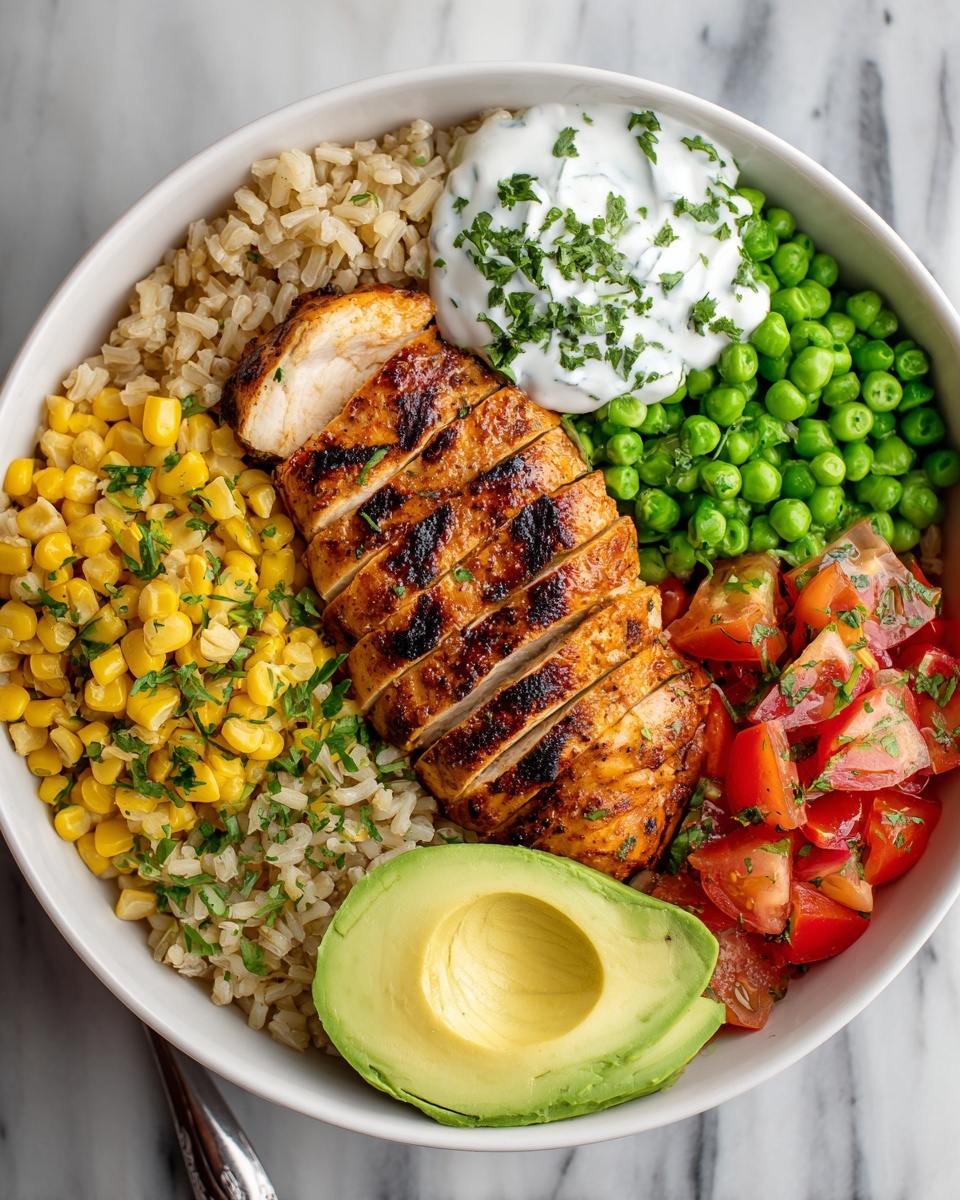 Chicken Burrito Bowl Recipe - Recipe Image