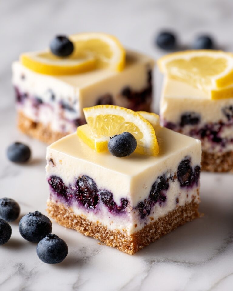 Blueberry Lemon Blondies Recipe
