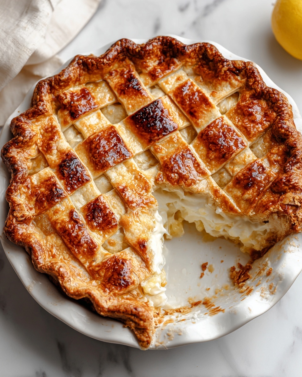 Ricotta Pie Recipe - Recipe Image