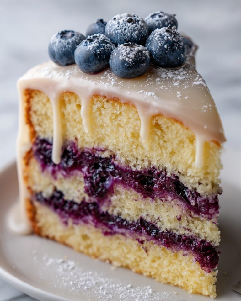 Blueberry Lemonade Buttermilk Cake Recipe
