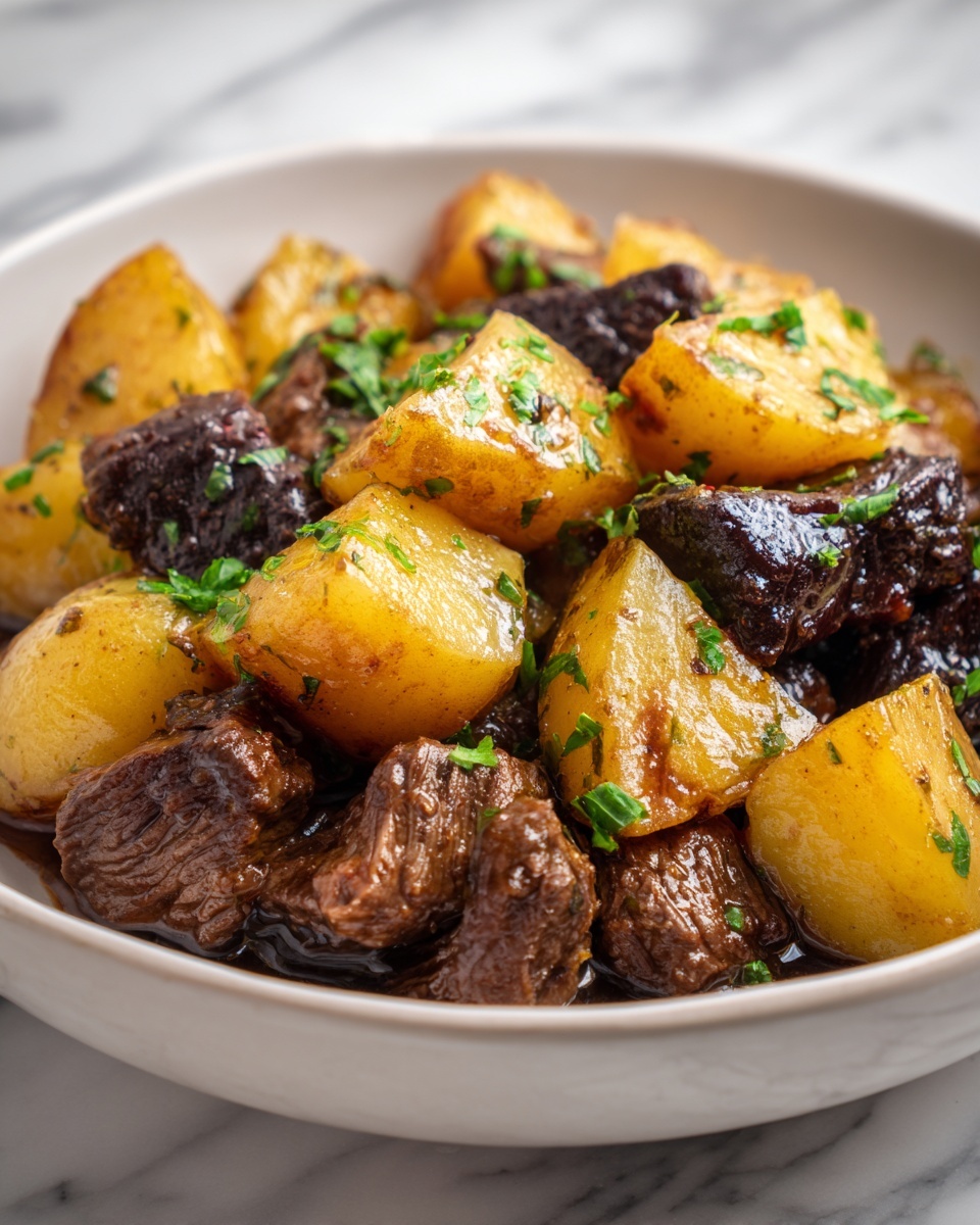 Caribbean Beef Curry with Potatoes Recipe - Recipe Image