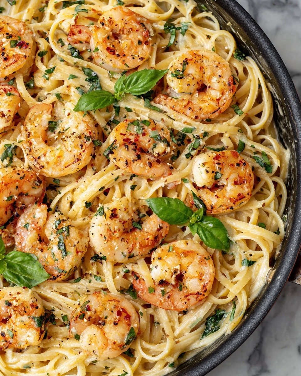 Creamy Marry Me Shrimp Pasta Recipe - Recipe Image