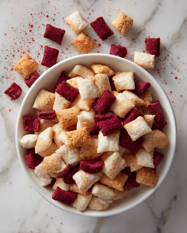 Cherry Cheesecake Puppy Chow Recipe