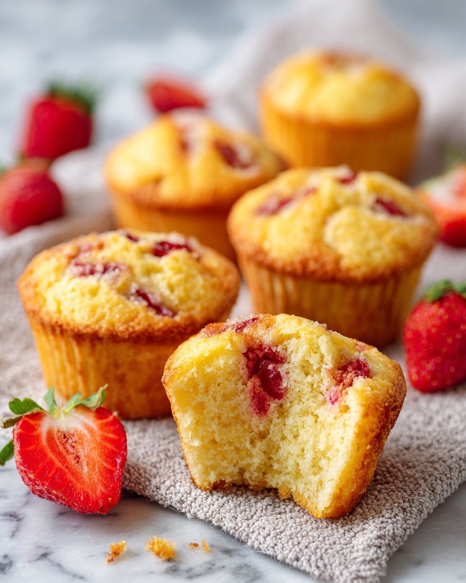 Strawberry Banana Muffins Recipe - Recipe Image