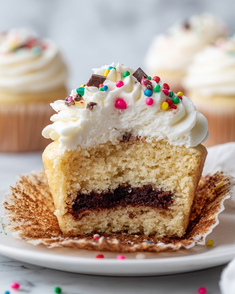 Christmas Light Cupcakes Recipe - Recipe Image