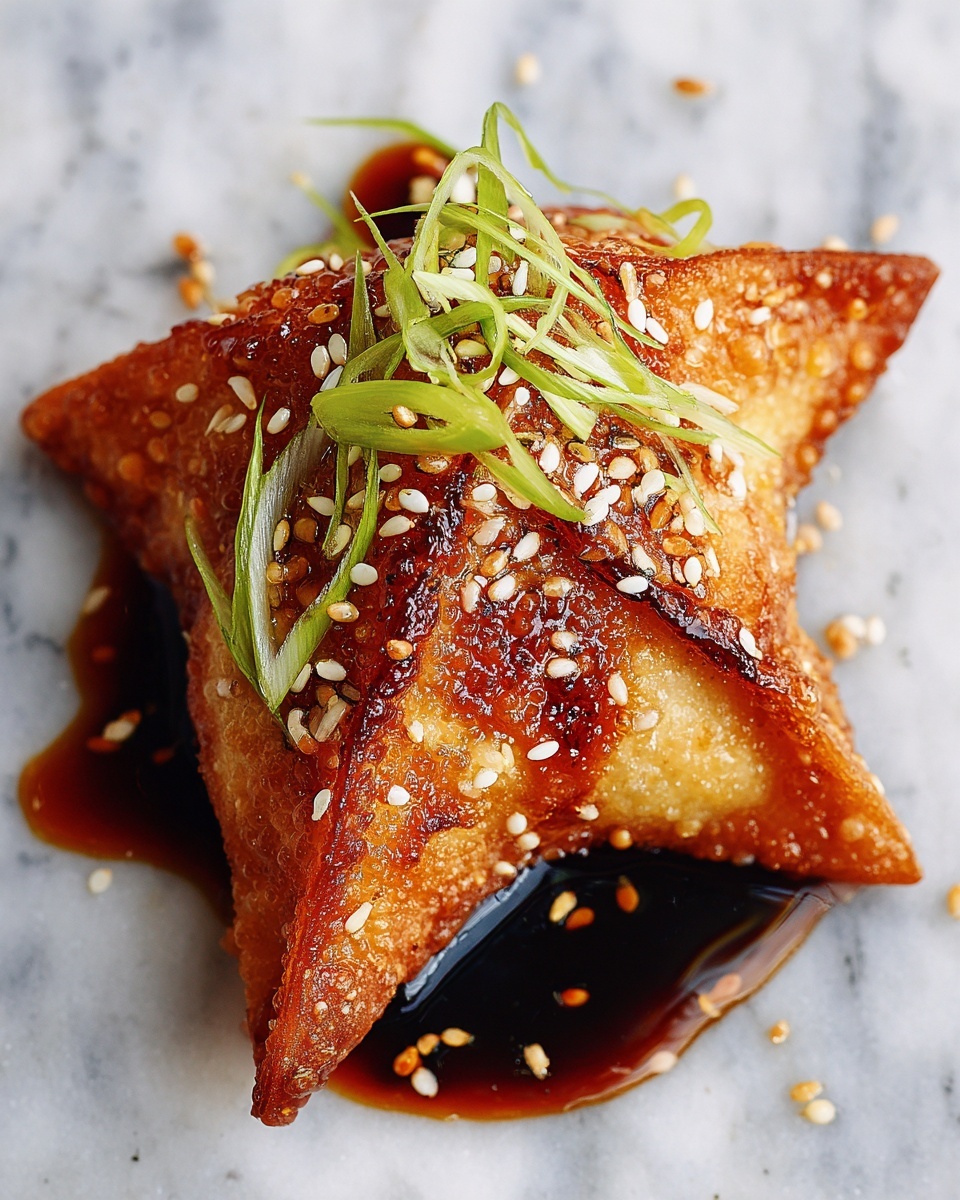 Chile Relleno Wontons with Jalapeño Soy Dipping Sauce Recipe - Recipe Image