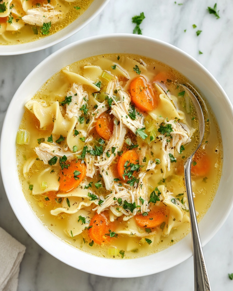 Cozy Chicken Pastina Soup for Cold Days Recipe - Recipe Image