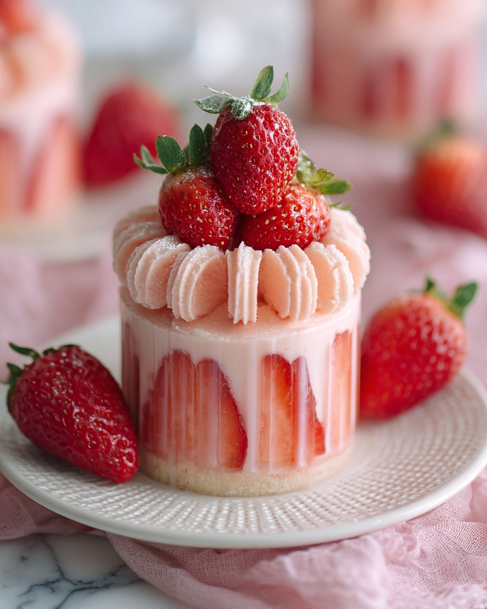 Strawberry Mousse Recipe - Recipe Image