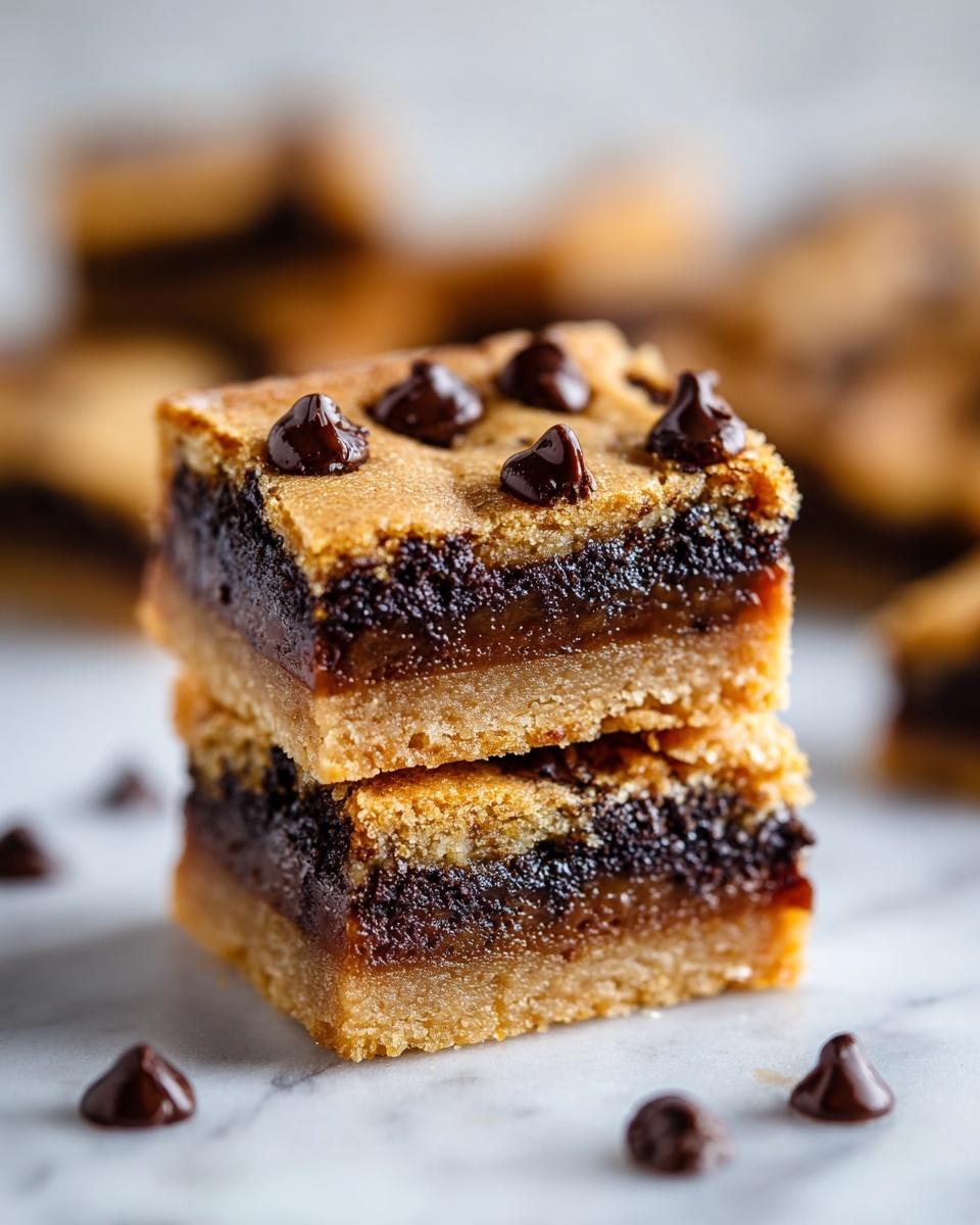 Coconut Toffee Chocolate Chip Cookie Bars Recipe - Recipe Image