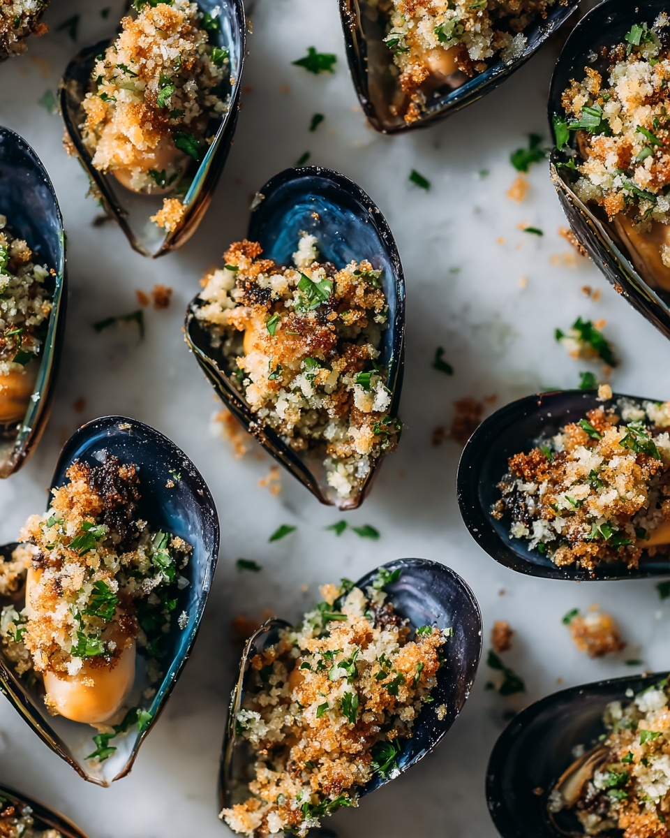 Corsican Stuffed Mussels Recipe - Recipe Image