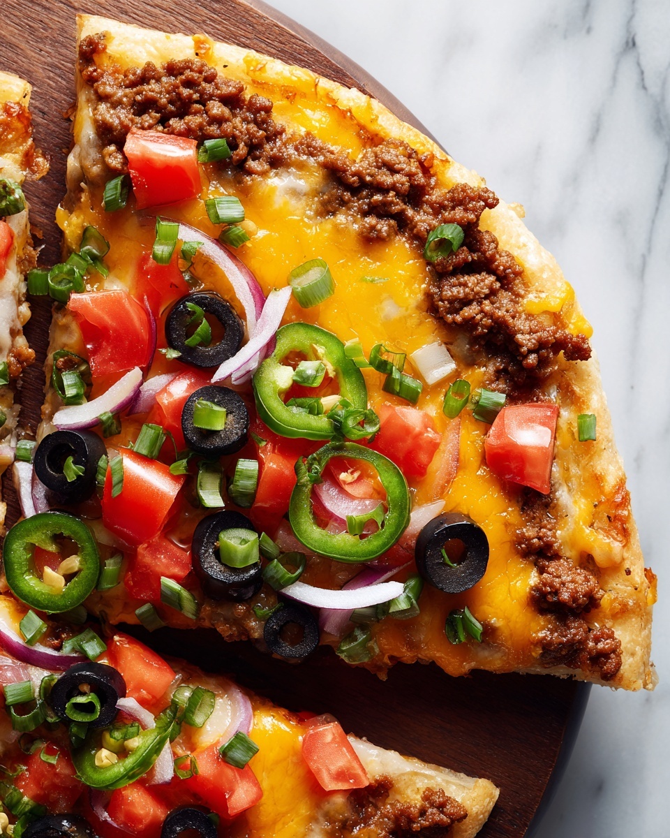 Homemade Mexican Pizza Recipe - Recipe Image