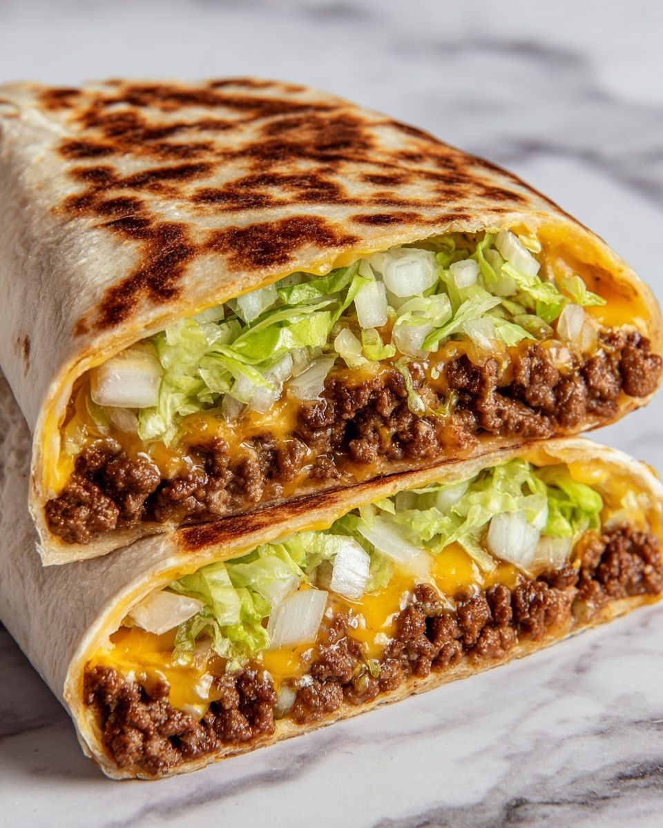 Big Mac Wraps Recipe - Recipe Image