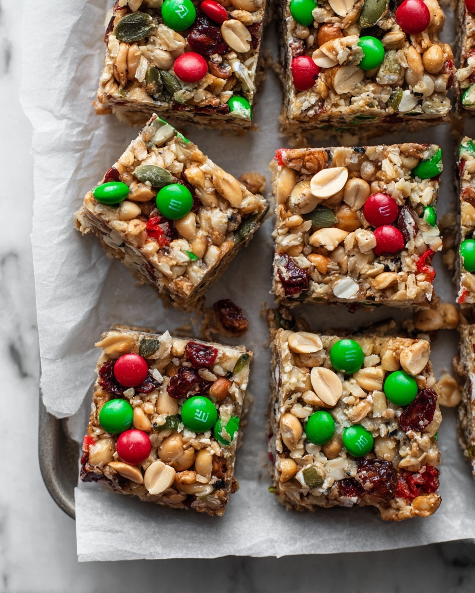 No-Bake Peanut Butter Crunch Treats Recipe - Recipe Image