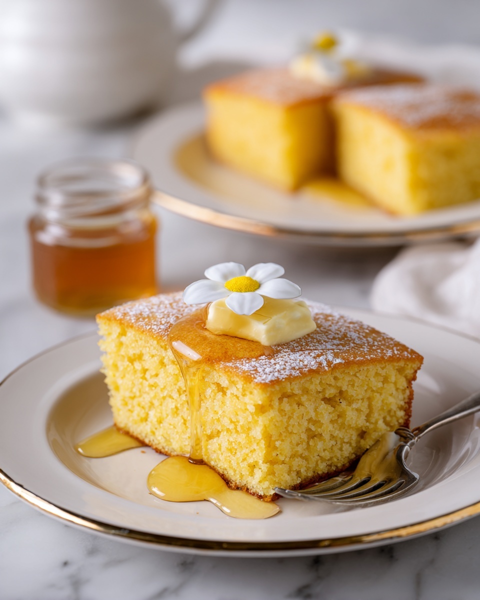 Honey Butter Sweet Potato Cornbread Recipe - Recipe Image