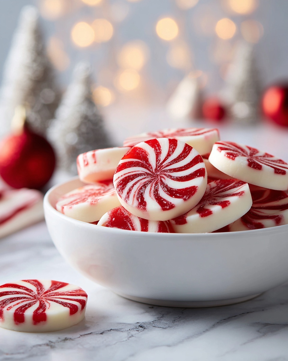 Soft Christmas Peppermints Recipe - Recipe Image