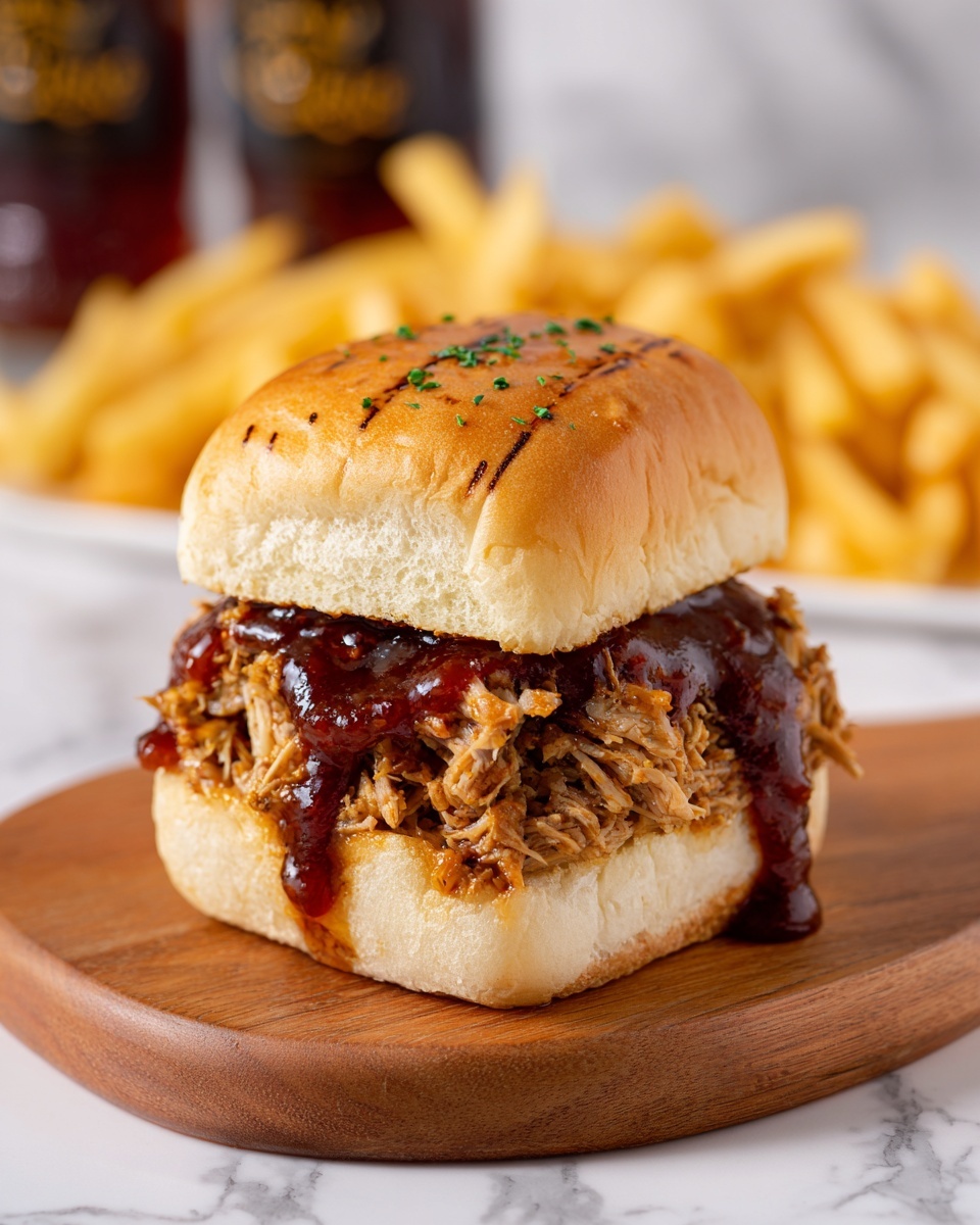 Slow Cooker Pulled BBQ Chicken Recipe - Recipe Image