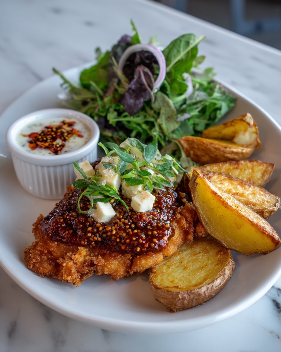 Hot Honey Feta Chicken Recipe - Recipe Image