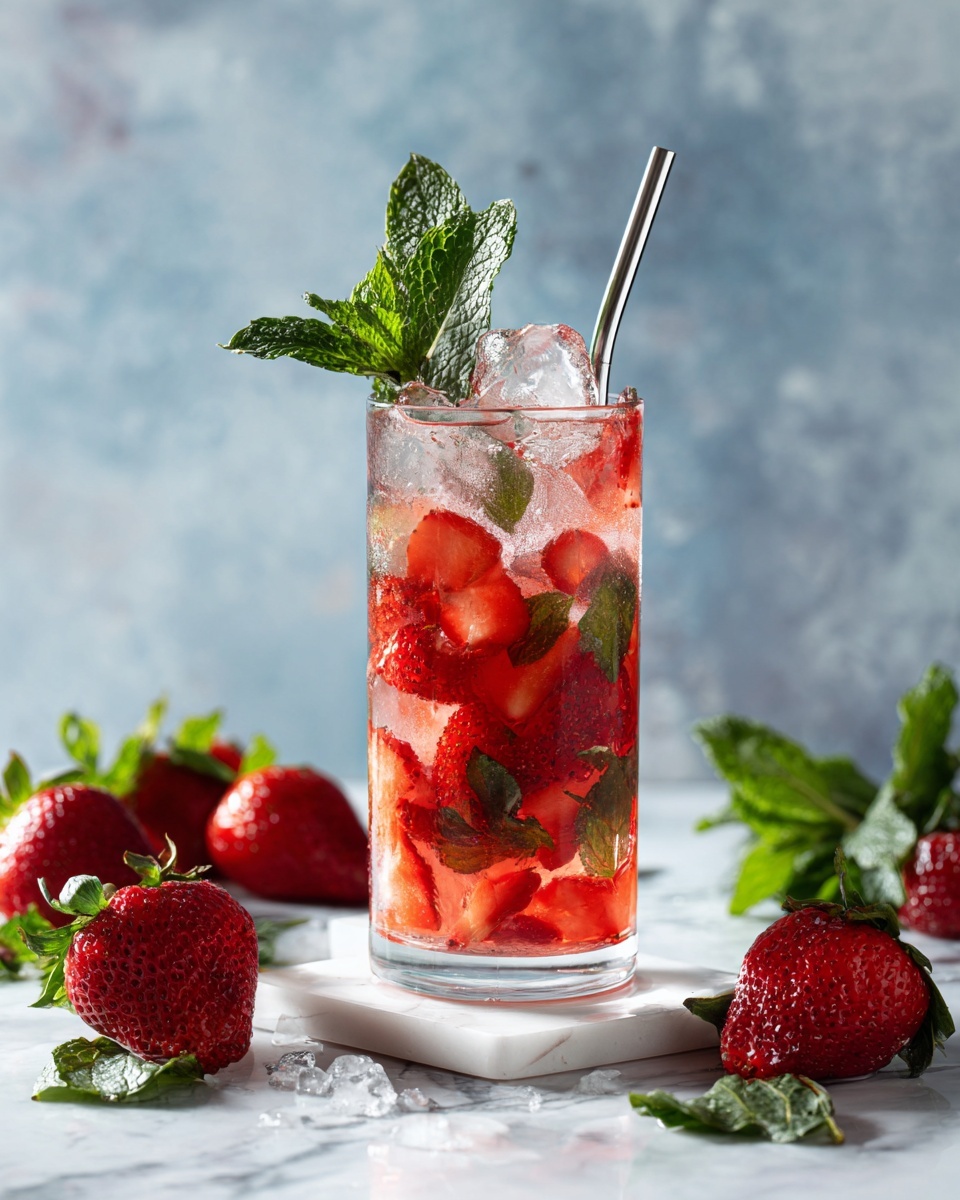 Strawberry Mojito Recipe - Recipe Image