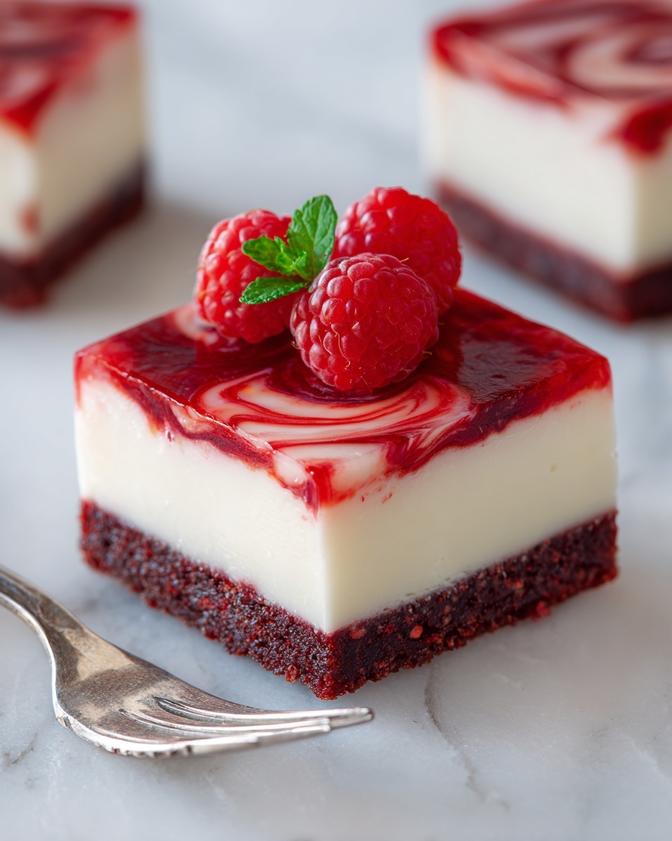 Red Velvet Cheesecake Brownies Recipe - Recipe Image