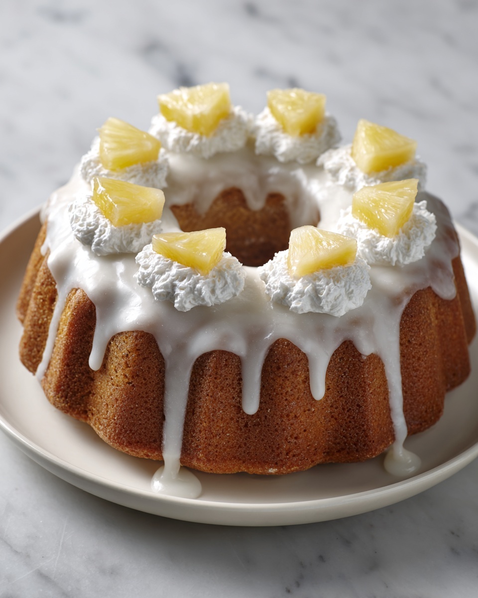 Pina Colada Pound Cake Recipe - Recipe Image