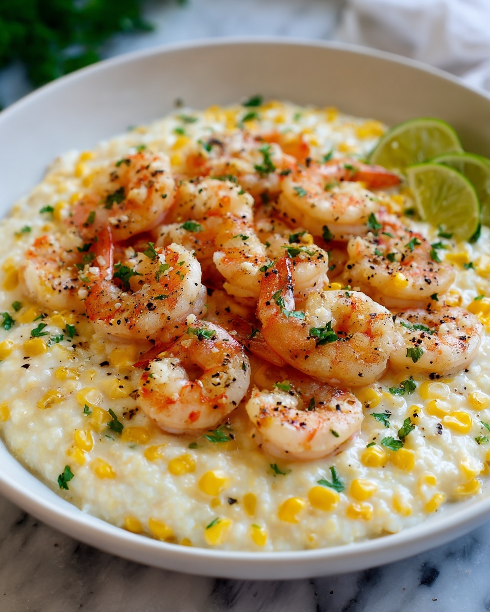 Shrimp and Creamed Corn Recipe - Recipe Image