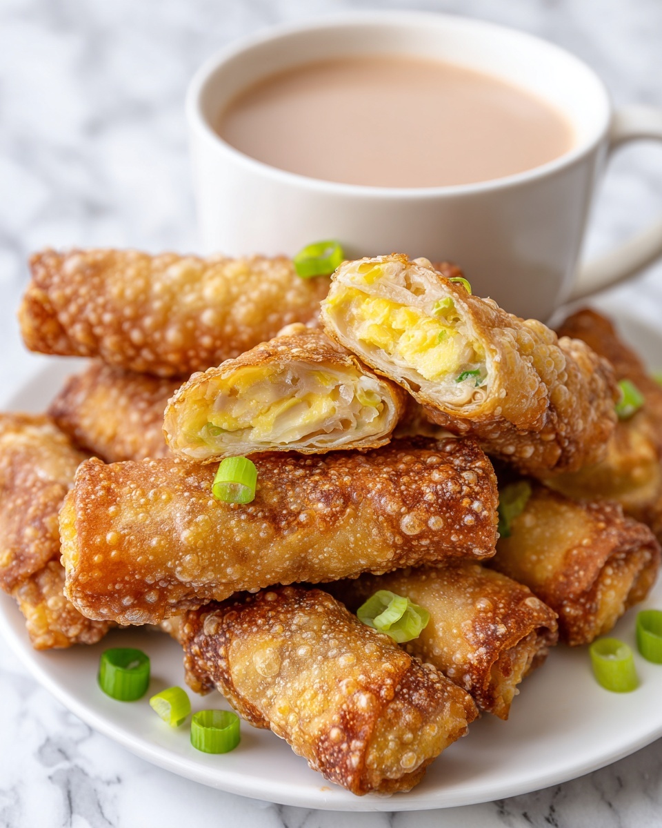 Air Fryer Crab Cake Egg Rolls with Fire Sauce Recipe - Recipe Image