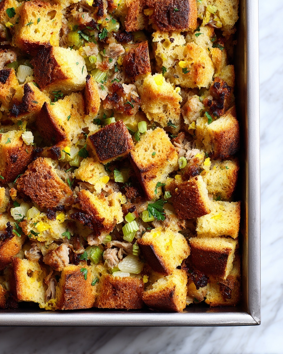 Rotisserie Chicken and Stuffing Casserole Recipe - Recipe Image