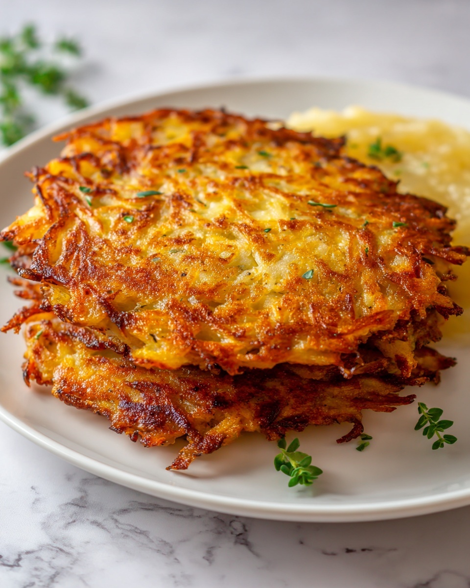 Crispy Potato Pancakes Recipe - Recipe Image